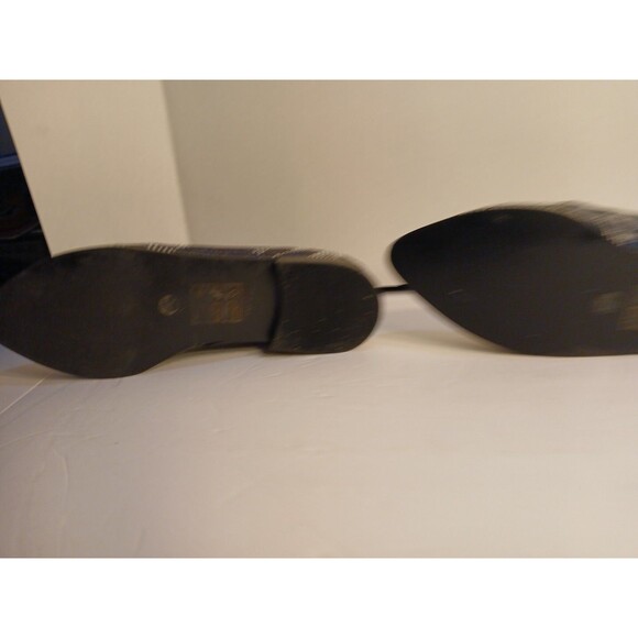 Sole Society 7.5 Winslow Navy Stripe Floral Jacquard Embroidery Loafer Pointed - Picture 13 of 16